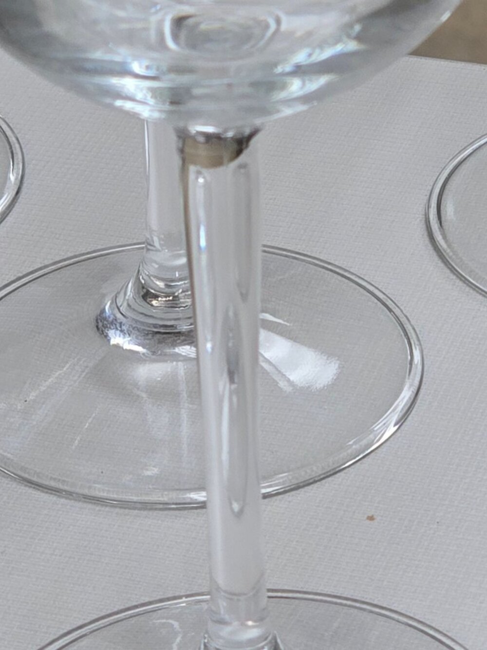 Bormioli Rocco Italian Wine Glasses Set of 5 Clear Elegant Design - Picture 7 of 10